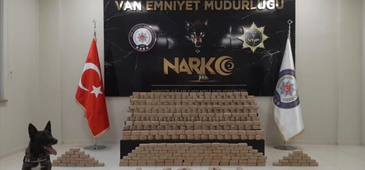 Van'da 125 kilo 415 gram eroin ele geçirildi