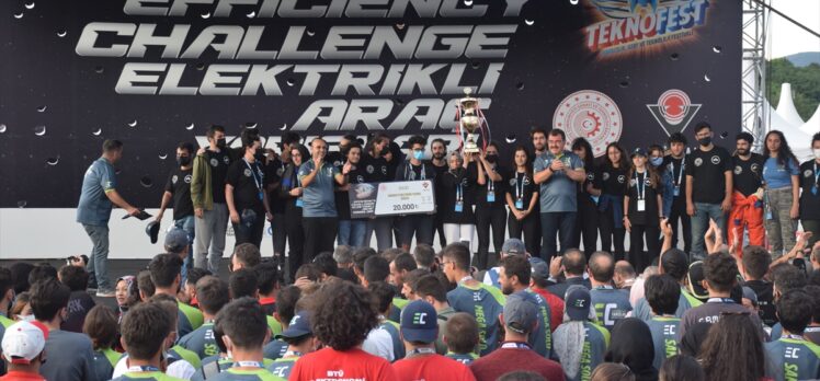 17. Efficiency Challenge Elektrikli Araç Yarışları'nda kazananlar ödüllerini aldı