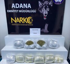 Adana'da otomobilde 7 kilo 450 gram esrar ele geçirildi, sürücü tutuklandı