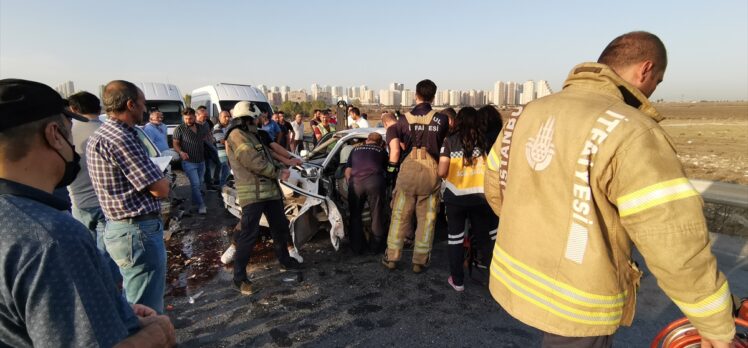 Avcılar'da trafik kazasında 1 kişi yaralandı