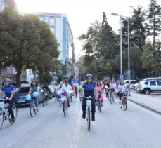 Bilecik'te “Süslü Kadınlar Bisiklet Turu” düzenlendi