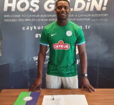 Çaykur Rizespor, Nathan Monzango'yu kiraladı