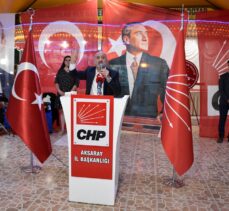 CHP Genel Başkan Yardımcısı Öztunç, Aksaray'da partililerle bir araya geldi: