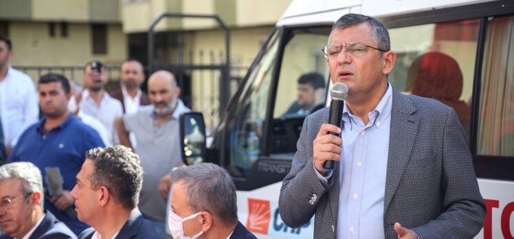 CHP Grup Başkanvekili Özel, Toroslar İlçe Başkanlığını ziyaretinde konuştu: