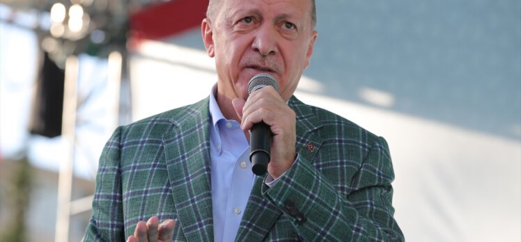 Cumhurbaşkanı Erdoğan, Kahramanmaraş'taki toplu açılış töreninde konuştu: (1)