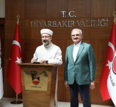 Diyanet İşleri Başkanı Ali Erbaş, Diyarbakır'da TDV Yayınevi açılışına katıldı: