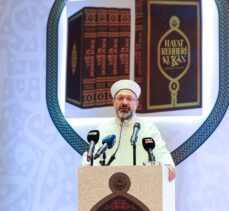 Diyanet İşleri Başkanı Erbaş, “Hayat Rehberi Kur'an-Konulu Tefsir” projesi tanıtımında konuştu: