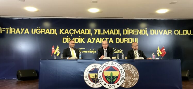 Fenerbahçe Kulübü, “Futbolda şike kumpası” davasıyla ilgili basın toplantısı düzenledi