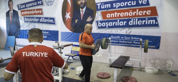 Görme Engelliler Halter Milli Takımı, Ankara'da kampa girdi