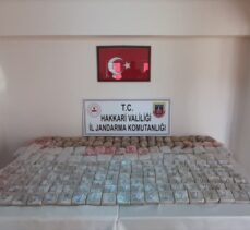 Hakkari'de araziye gömülü 160 kilo eroin ele geçirildi