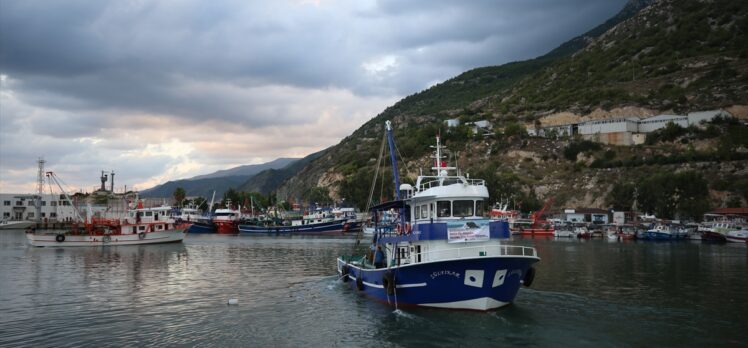 Hataylı balıkçılar “vira bismillah” dedi