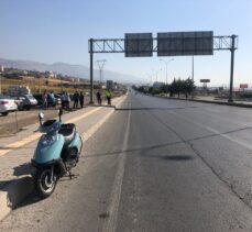 Kahramanmaraş'ta kaldırıma çarpan motosikletin sürücüsü hayatını kaybetti