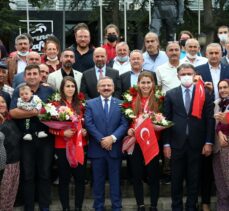 Olimpiyat şampiyonu Golbol Kadın Milli Takımı'nın kardeş oyuncuları Tokat'ta coşku ile karşılandı