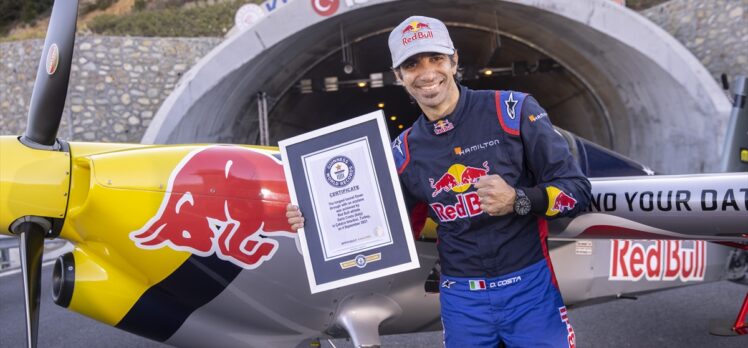 Red Bull sporcusu Dario Costa'nın tünel geçişi Guinness Rekorlar Kitabı’na girdi