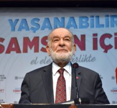 Saadet Partisi Genel Başkanı Karamollaoğlu Samsun'da konuştu: