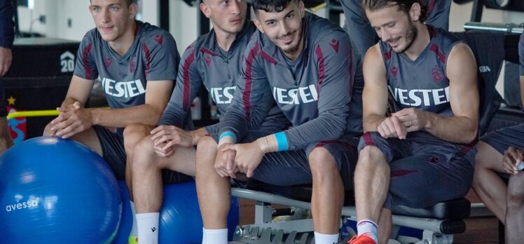 Trabzonspor, Kasımpaşa maçı hazırlıklarını sürdürdü