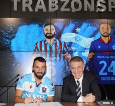 Trabzonspor'da Siopis ve Denswill için imza töreni düzenlendi