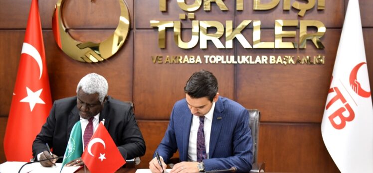 YTB ve Afrika Birliği, diaspora, eğitim ve araştırma konularına dair iş birliği protokolü imzaladı