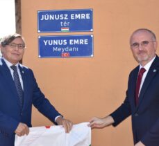 Yunus Emre'nin ismi Macaristan'da bir meydana verildi