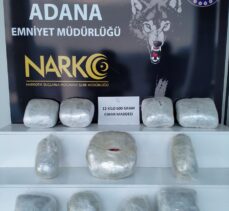 Adana'da 2 tırda 12 kilo 600 gram esrar bulundu