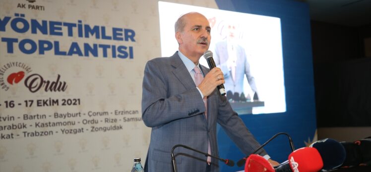 AK Parti Genel Başkanvekili Kurtulmuş, partisinin Yerel Yönetimler Bölge Toplantısı'nda konuştu: