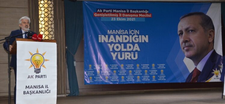 AK Parti'li Demiröz partisinin Manisa Genişletilmiş İl Danışma Meclisine katıldı: