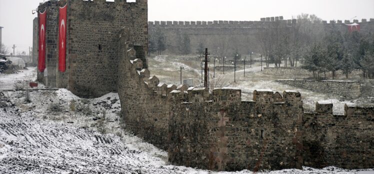 Kars ve Ardahan'da kar yağışı etkili oluyor