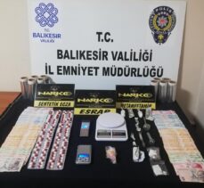 Balıkesir'de uyuşturucu operasyonlarında yakalanan 4 zanlı tutuklandı