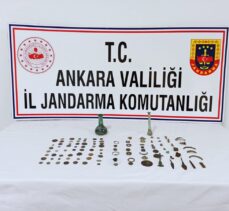 Başkentteki operasyonda 107 tarihi eser ele geçirildi