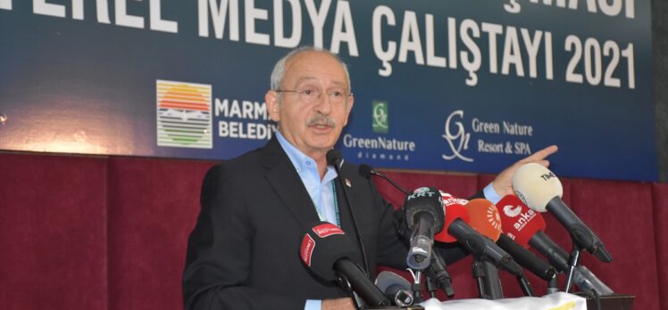 CHP Genel Başkanı Kılıçdaroğlu, Muğla'da Yerel Medya Çalıştayı'nda konuştu: