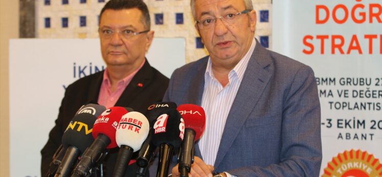 CHP Grup Başkanvekili Altay, partisinin Abant kampında konuştu: