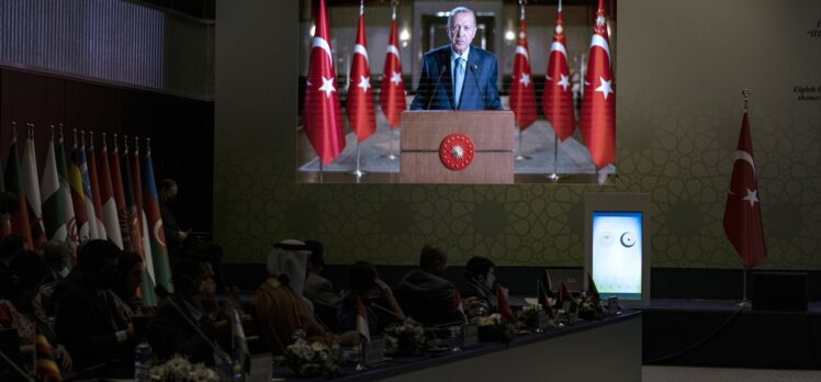 Cumhurbaşkanı Erdoğan, İslam İşbirliği Teşkilatı'nın tarım konferansına video mesaj gönderdi: