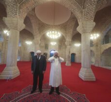 Diyanet İşleri Başkanı Erbaş, Şuşa'da ezan okudu