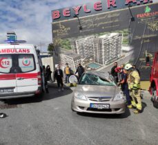 Esenyurt'taki trafik kazasında 1 kişi yaralandı