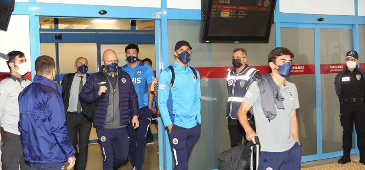 Fenerbahçe kafilesi, Trabzon'a geldi