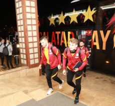 Galatasaray kafilesi Rize'ye geldi