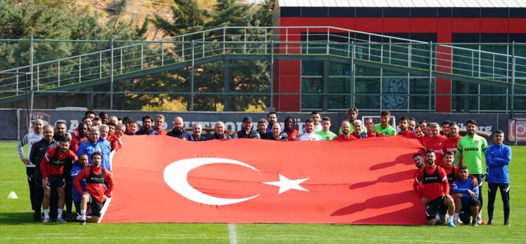 Gaziantep FK, Galatasaray maçının hazırlıklarını sürdürdü