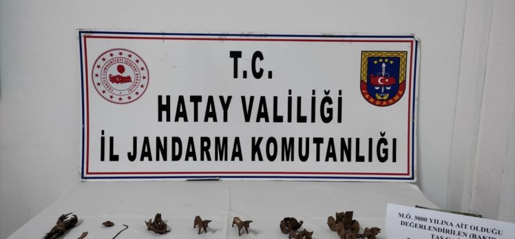 Hatay'da tarihi eser kaçakçılığı operasyonunda 3 şüpheli yakalandı