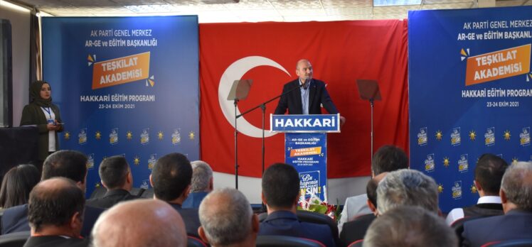 İçişleri Bakanı Soylu, Hakkari'de “Teşkilat Akademisi” programında konuştu: (2)