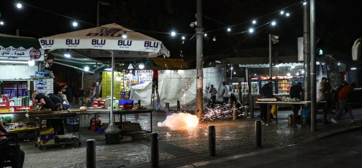 İsrail polisinden Kudüs’te Filistinli gençlere müdahale