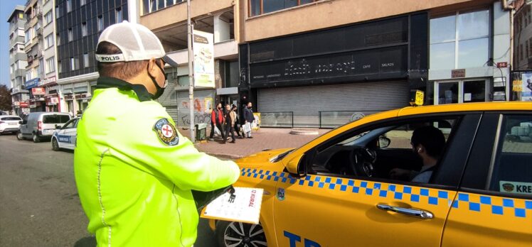 İstanbul'da taksicilere yönelik denetimler sürüyor