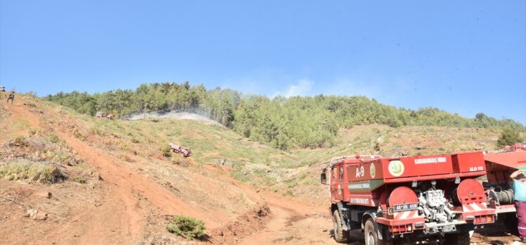 Kahramanmaraş'ta çıkan orman yangını kontrol altına alındı