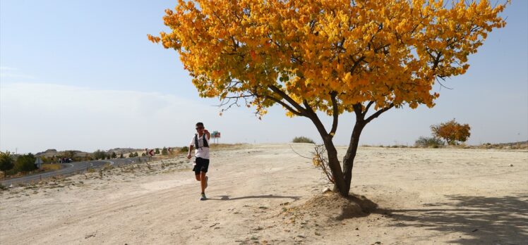 Kapadokya Ultra Trail Koşusu'nda 38 ve 63 kilometrelik parkurlar tamamlandı