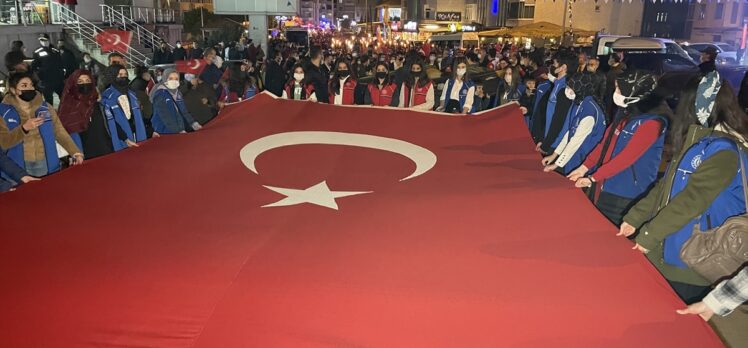 Karabük'te fener alayı düzenlendi