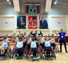 Karabük'ün tekerlekli sandalye basketbol takımında hedef, Euroleague 3 finallerine kalmak