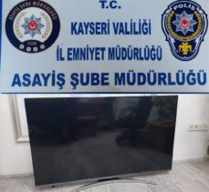 Kayseri'de hırsızlık şüphelilerine yönelik operasyonda 3 kişi yakalandı