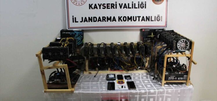 Kayseri'de jandarmanın kripto para operasyonunda 1 kişi yakalandı