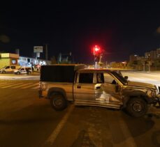 Kayseri'de trafik kazasında bir kişi yaralandı