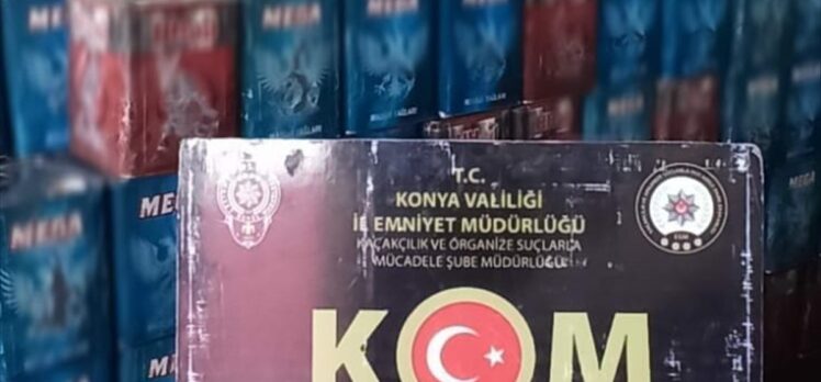 Konya'da iş yerinde 5 bin 930 litre kaçak akaryakıt ele geçirildi