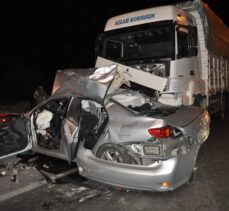 Konya'da meydana gelen trafik kazasında bir kişi öldü